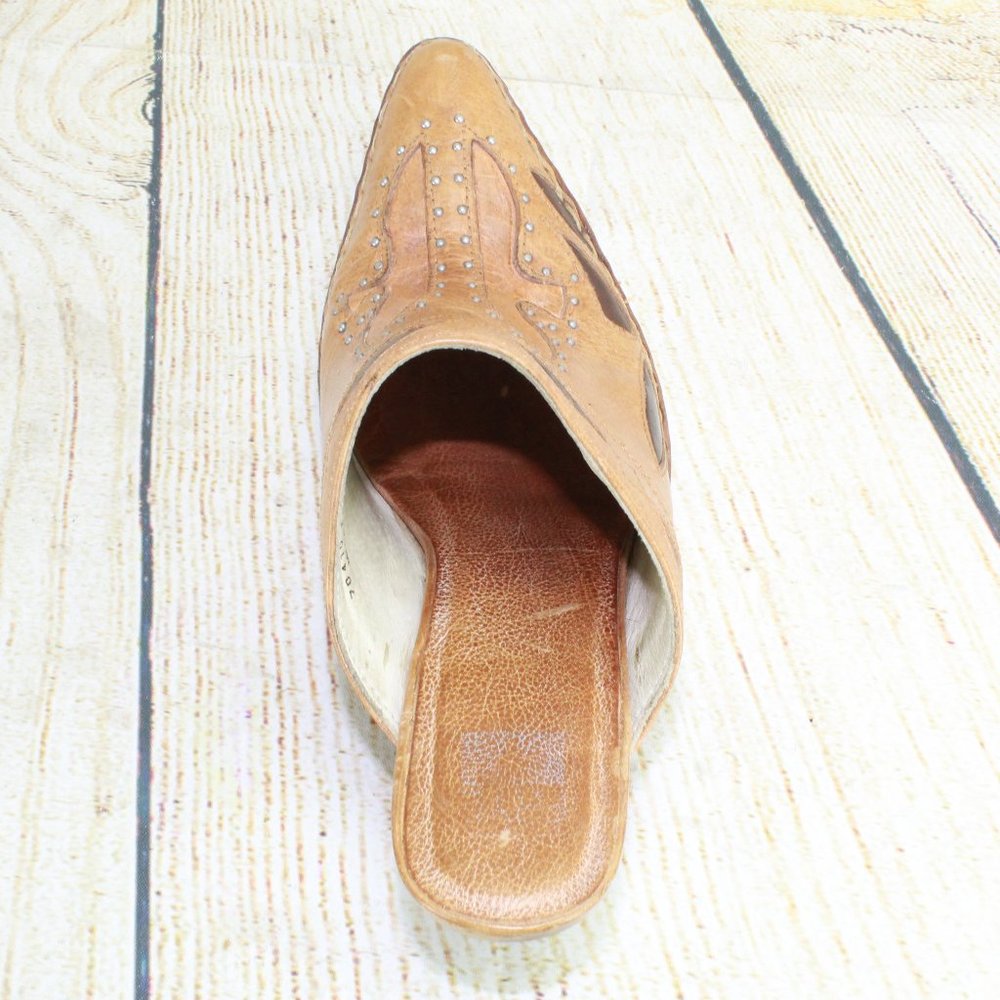 Frye Slip-on Heeled Studded Heels Size 6.5 - Picture 9 of 9